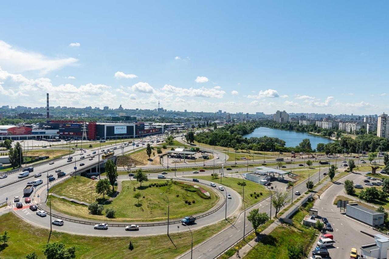 Fashionable Panoramic Apartments Dnieper. Obolon Kyiv Exterior photo